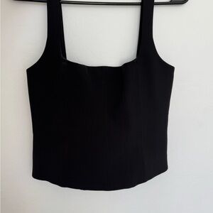 Zara Black Corset Top